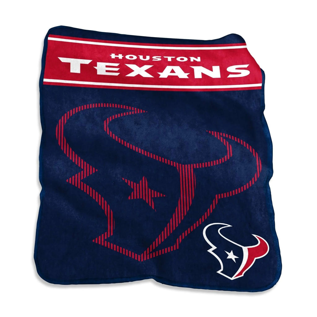 Houston Texans Blanket 60x80 Raschel Throw