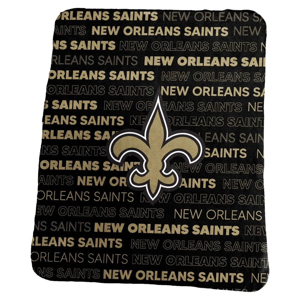 New Orleans Saints Blanket Classic Fleece