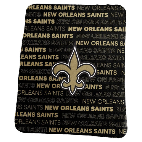 New Orleans Saints Blanket Classic Fleece