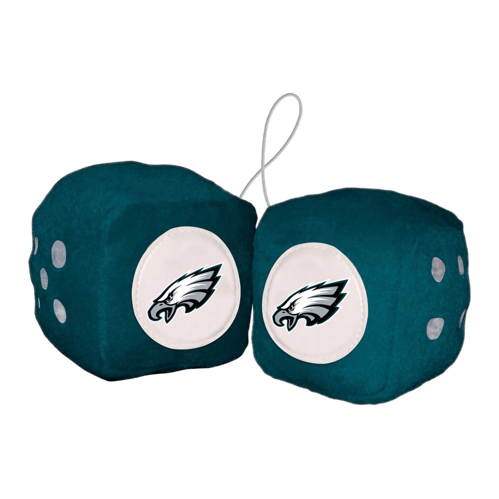 Philadelphia Eagles Fuzzy Dice