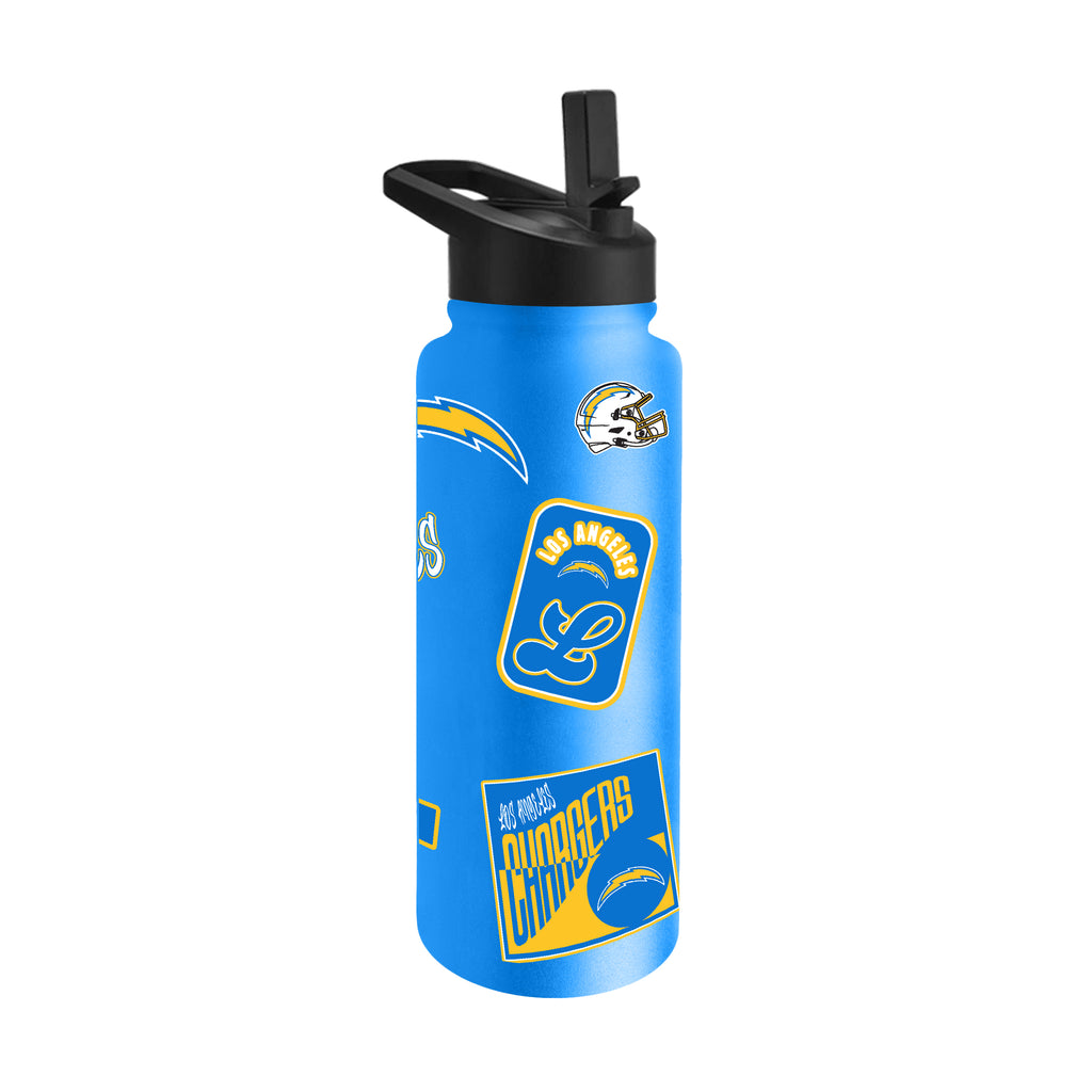 Los Angeles Chargers Quencher Bottle 34oz Stainless Steel Dreamweave