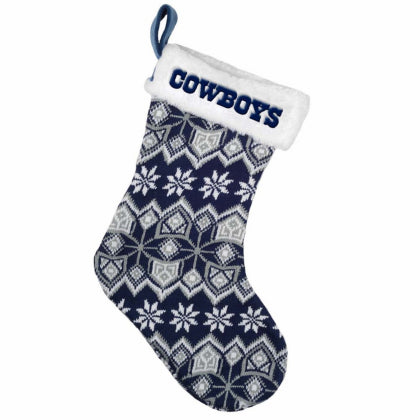 Dallas Cowboys Knit Holiday Stocking 2015