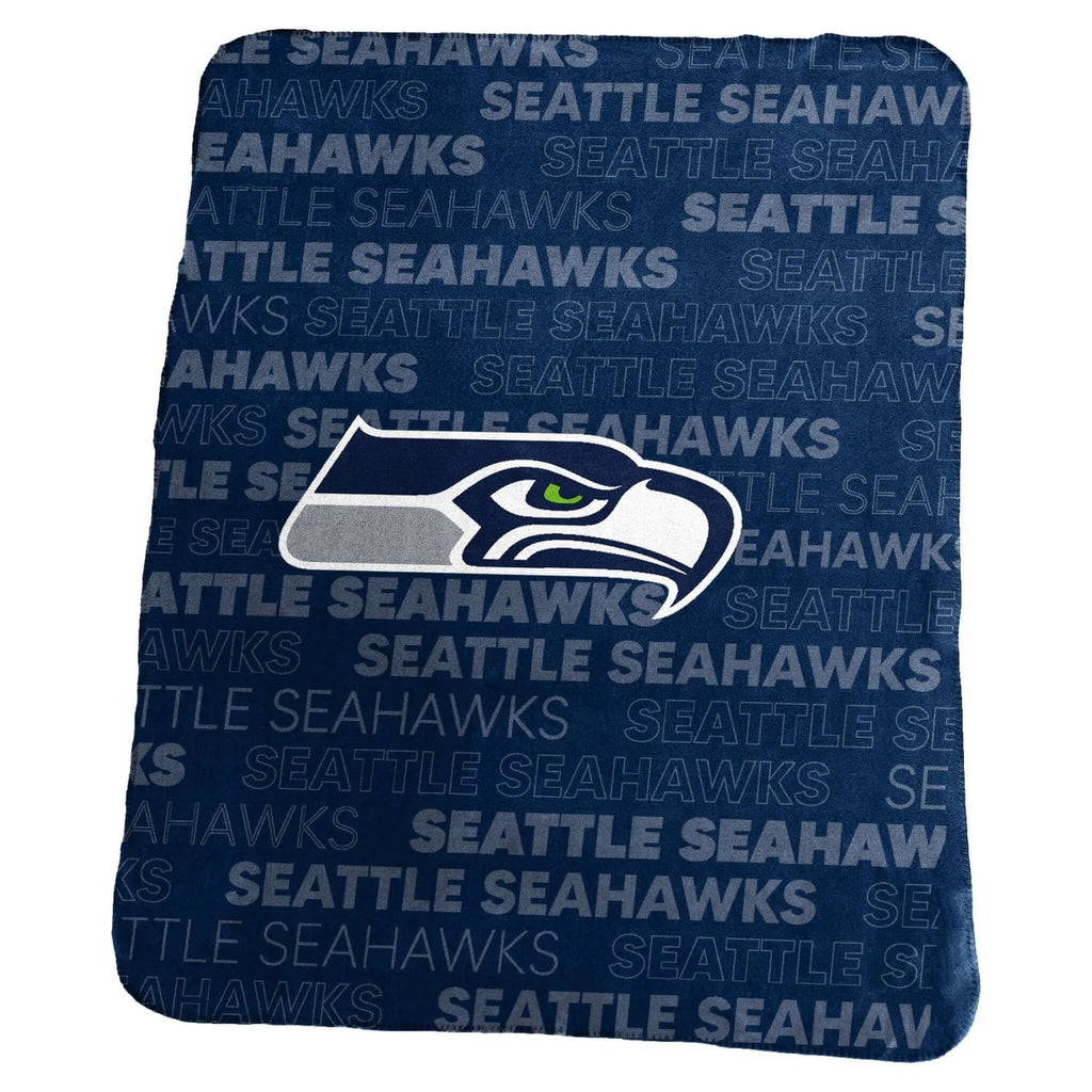 Seattle Seahawks Blanket 50x60 Fleece Classic
