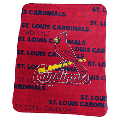 St. Louis Cardinals Blanket 50x60 Fleece Classic