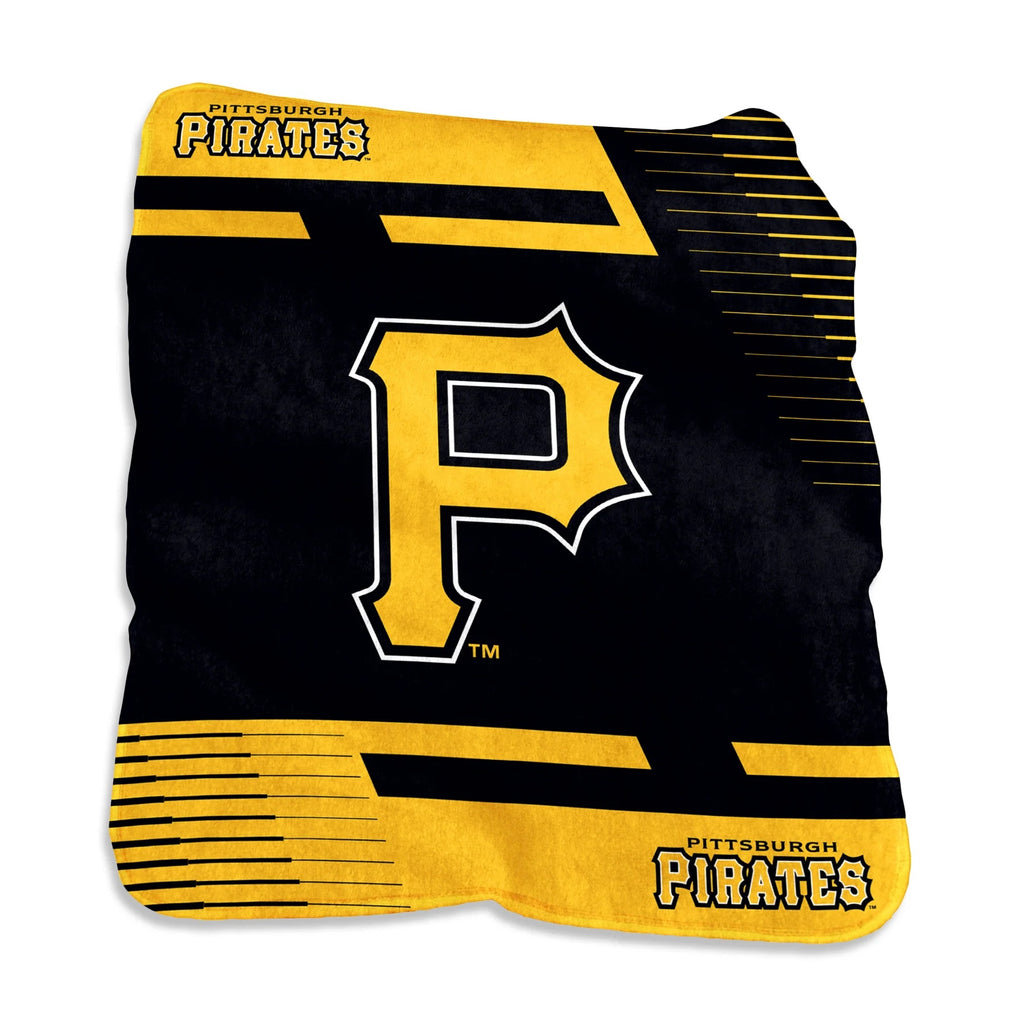 Pittsburgh Pirates Blanket 50x60 Raschel Throw