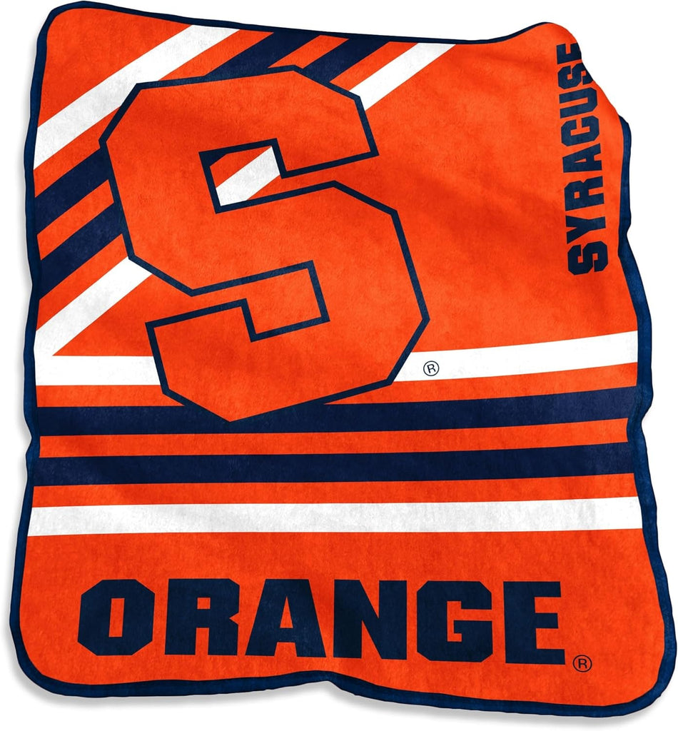 Syracuse Orangemen Blanket 50x60 Raschel Throw