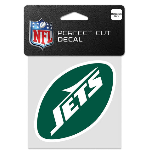 New York Jets Decal 4x4 Perfect Cut Color