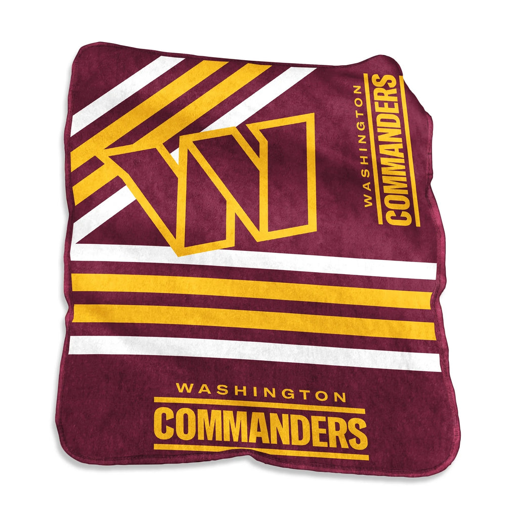 Washington Huskies Commanders Blanket 50x60 Raschel Throw