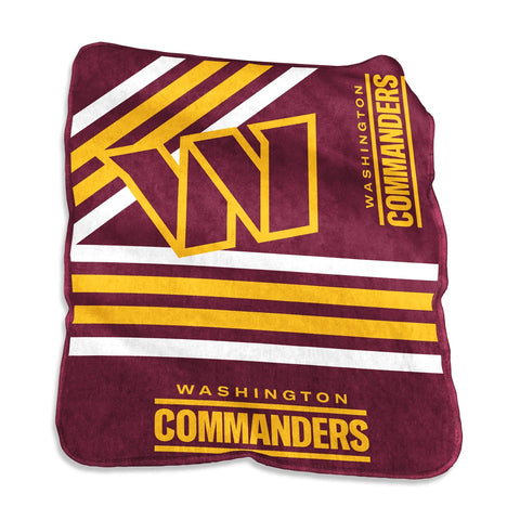 Washington Huskies Commanders Blanket 50x60 Raschel Throw