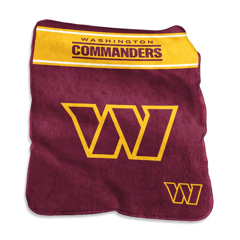 Washington Huskies Commanders Blanket 60x80 Raschel Throw