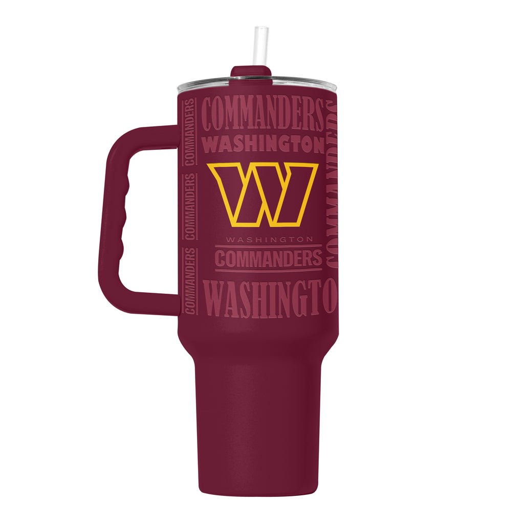 Washington Huskies Commanders Tumbler 40oz Powder Coat Replay