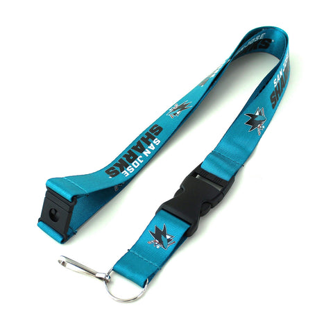 San Jose Sharks Lanyard Teal Special Order