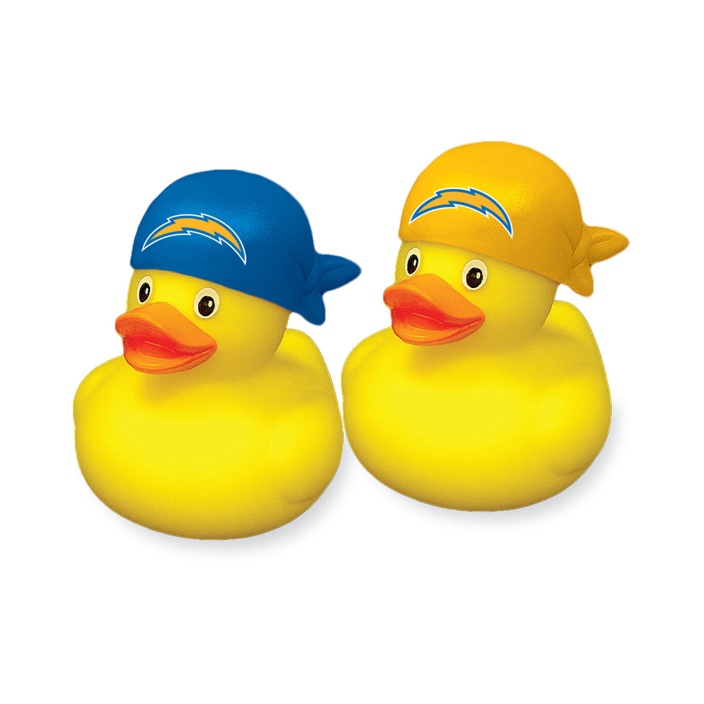 Los Angeles Chargers Rubber Duck 2 Pack Set