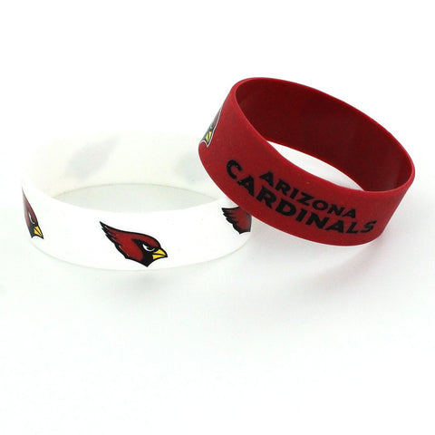 Arizona Cardinals Bracelets 2 Pack Wide