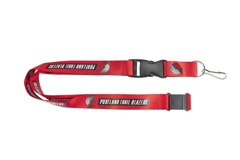 Portland Trail Blazers Lanyard Red