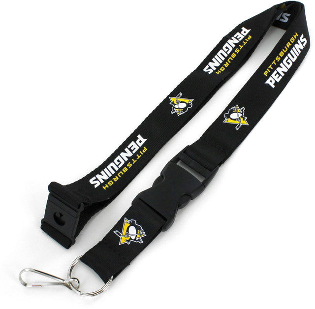 Pittsburgh Penguins Lanyard Black