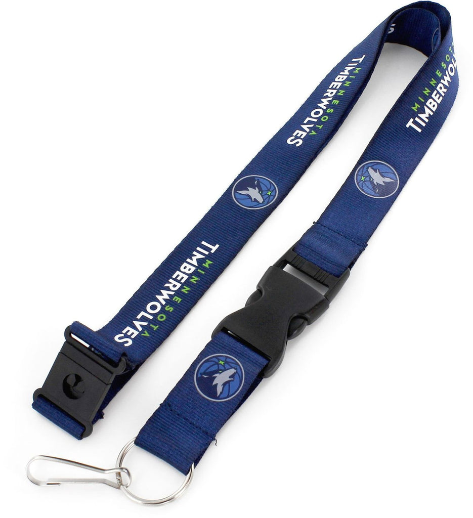 Minnesota Timberwolves Lanyard Blue