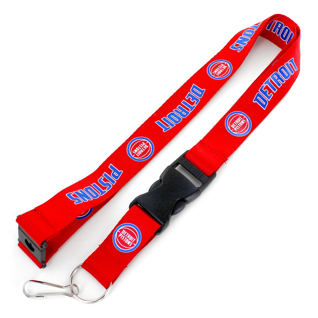 Detroit Pistons Lanyard Red Special Order
