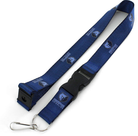 Memphis Grizzlies Lanyard Dark Blue
