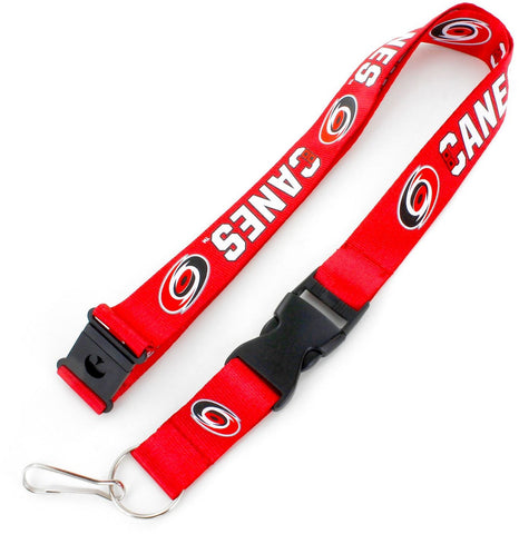 Carolina Hurricanes Lanyard Red