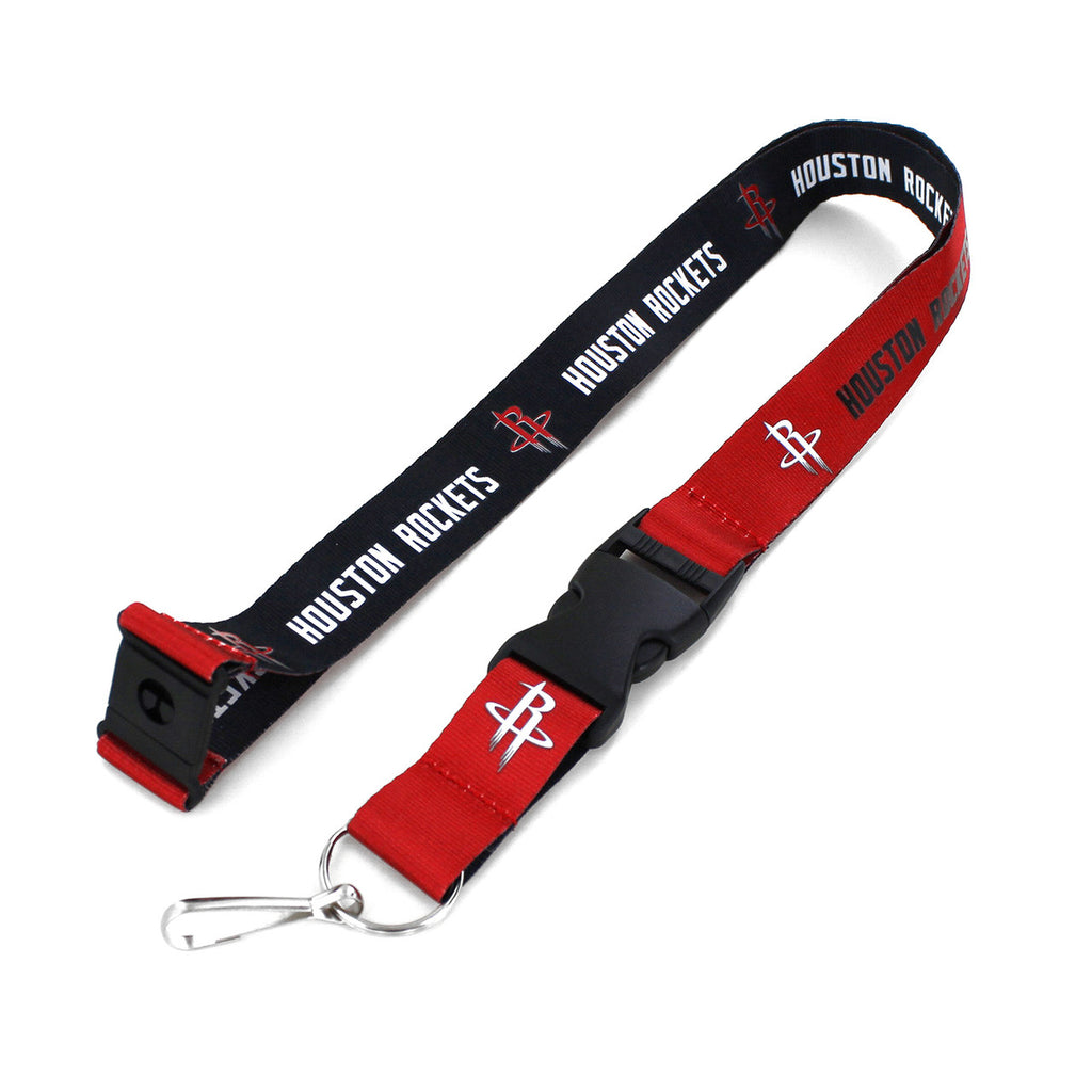 Houston Rockets Lanyard Reversible Special Order