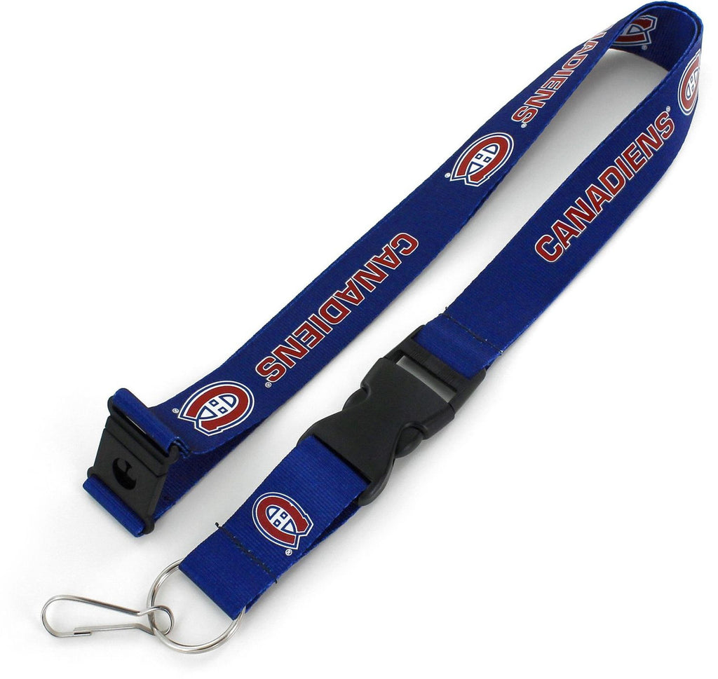 Montreal Canadiens Lanyard Blue