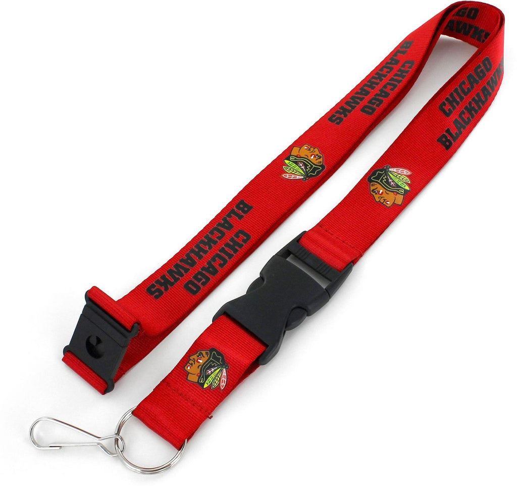 Chicago Blackhawks Lanyard Red