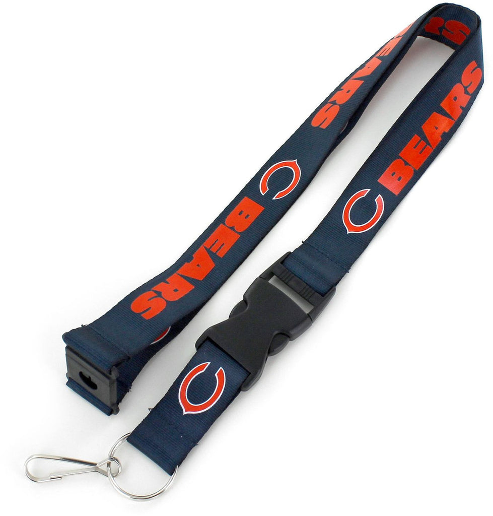 Chicago Bears Lanyard Blue