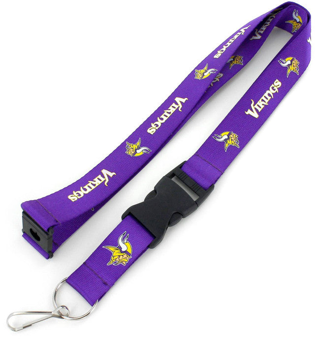 Minnesota Vikings Lanyard Purple