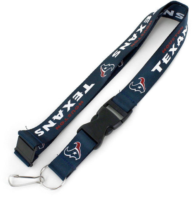 Houston Texans Lanyard Navy