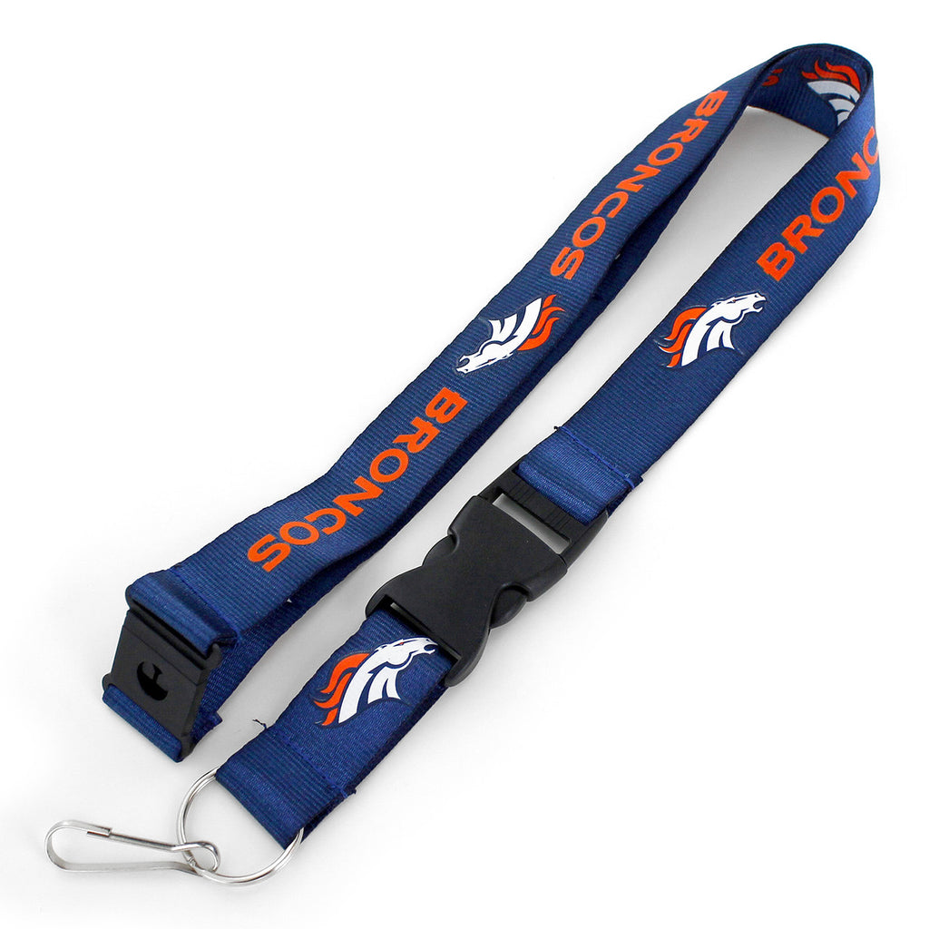 Denver Broncos Lanyard Blue