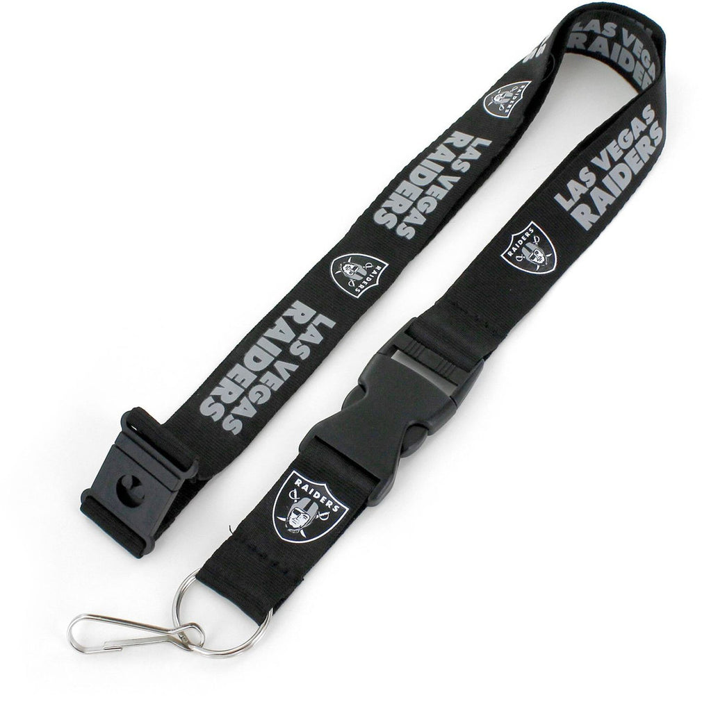 Las Vegas Raiders Lanyard Black LV Design