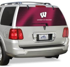 Wisconsin Badgers Window Film Rear