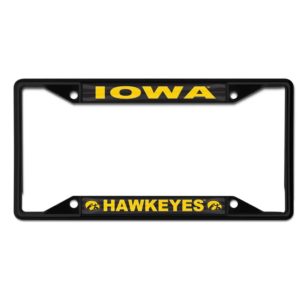 Iowa Hawkeyes License Plate Frame Special Order