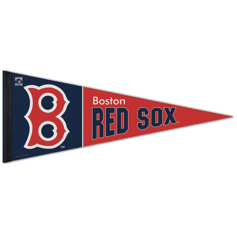 Boston Red Sox Pennant 12x30 Premium Style Cooperstown Design