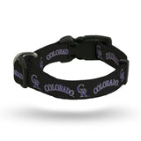 Colorado Rockies Pet Collar Size