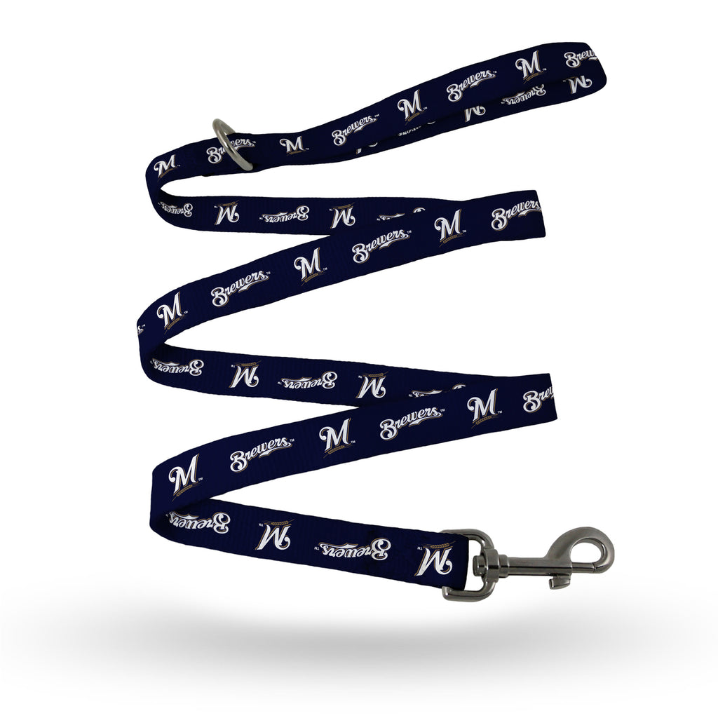 Milwaukee Brewers Pet Leash Size