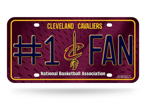 Cleveland Cavaliers License Plate #1 Fan C Logo Special Order