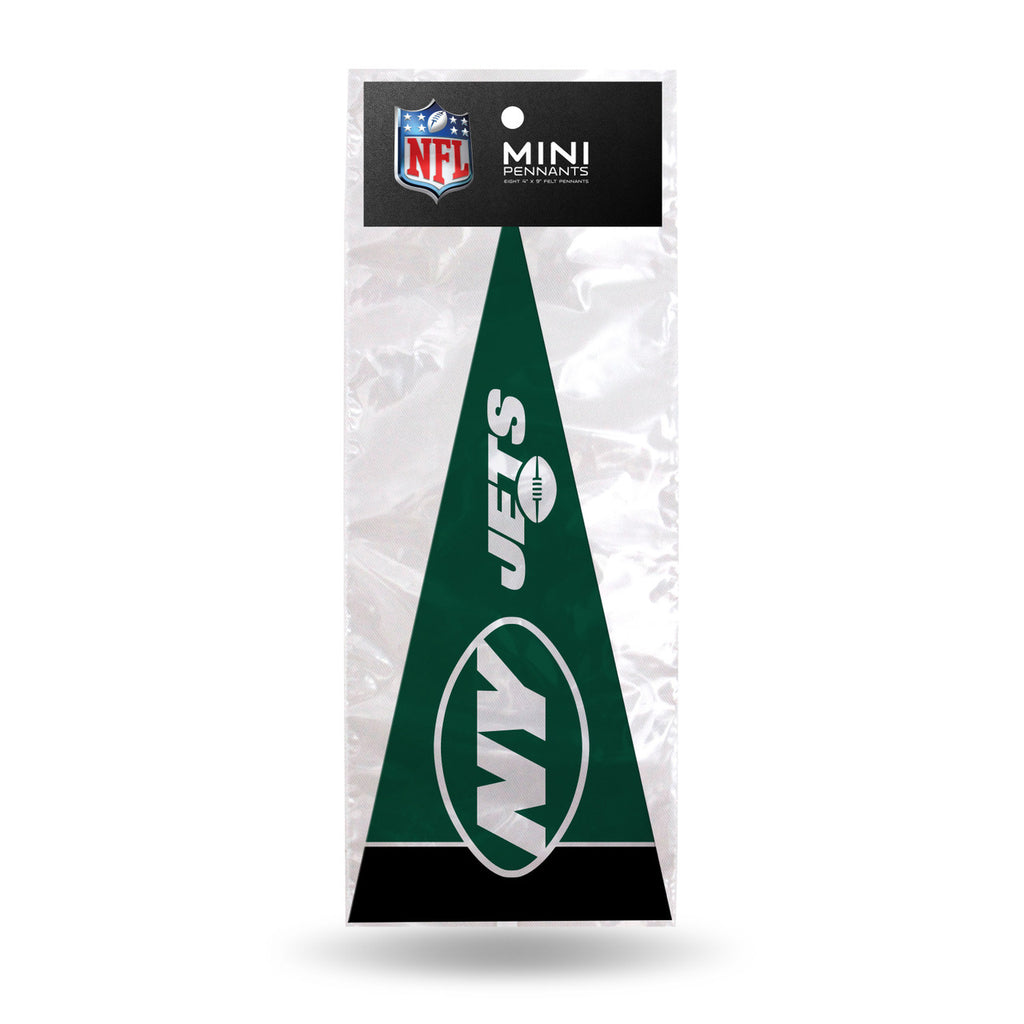 New York Jets Pennant Set Mini 8 Piece Alternate