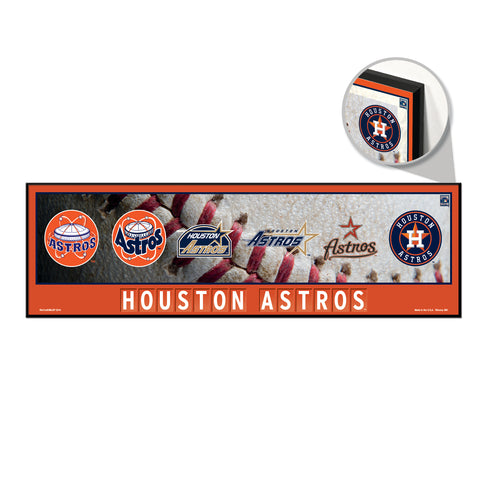 Houston Astros Sign 9x30 Wood Evolution