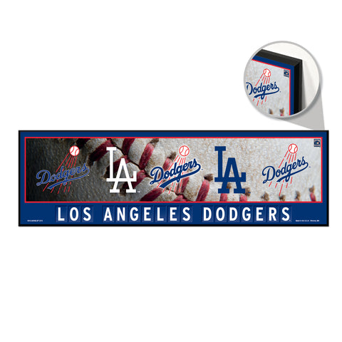 Los Angeles Dodgers Sign 9x30 Wood Evolution