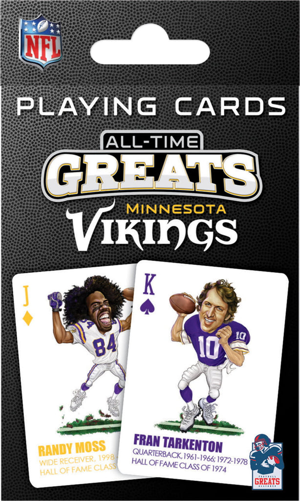 Minnesota Vikings Playing Cards All Time Greats
