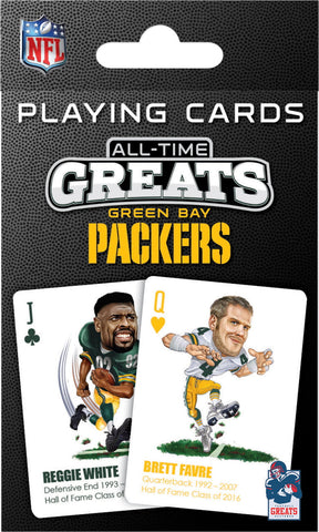 Green Bay Packers s Playing Cards All Time Greats