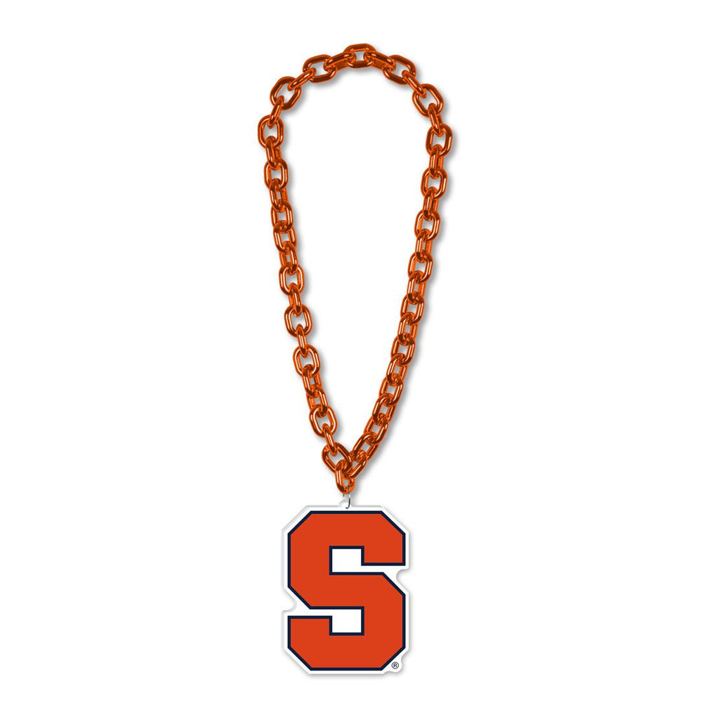 Syracuse Orangemen Necklace Big Fan Chain