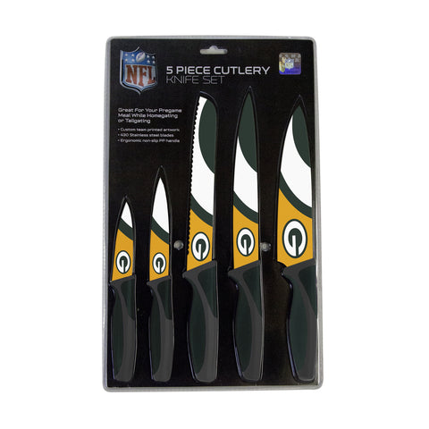 Green Bay Packers s Knife Set Kitchen 5 Pack