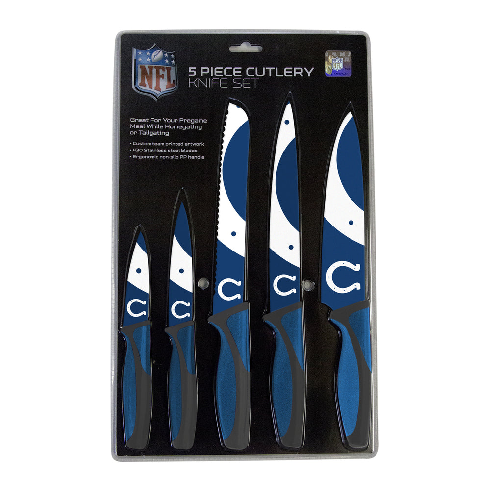 Indianapolis Colts Knife Set Kitchen 5 Pack