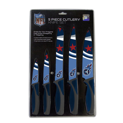 Tennessee Titans Knife Set Kitchen 5 Pack