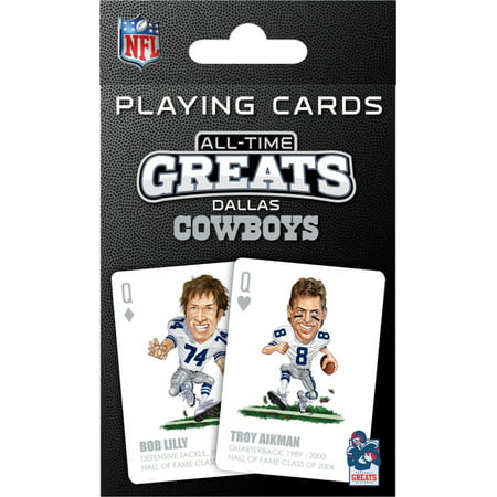 Dallas Cowboys Playing Cards All Time Greats