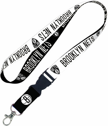 Brooklyn Nets Lanyard with Detachable Buckle