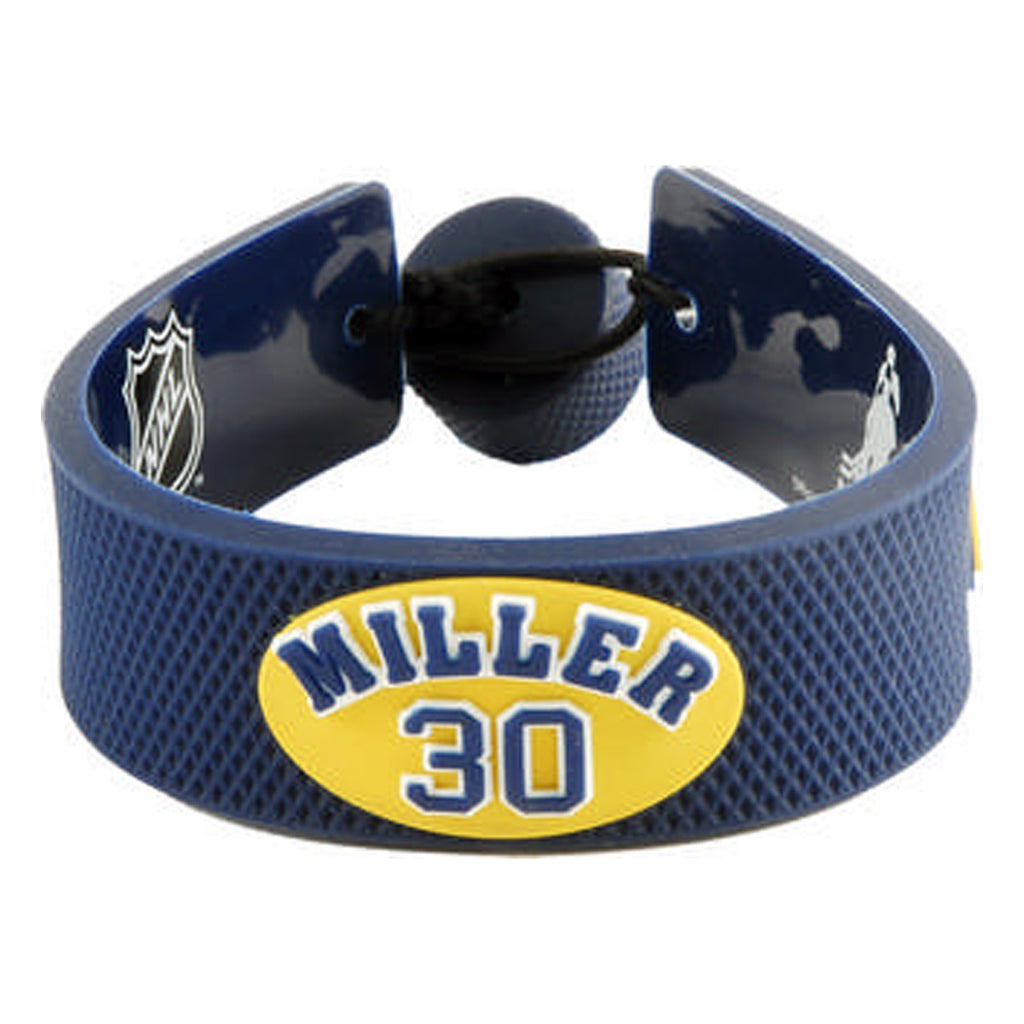 Buffalo Sabres Bracelet Team Color Jersey Ryan Miller Design CO